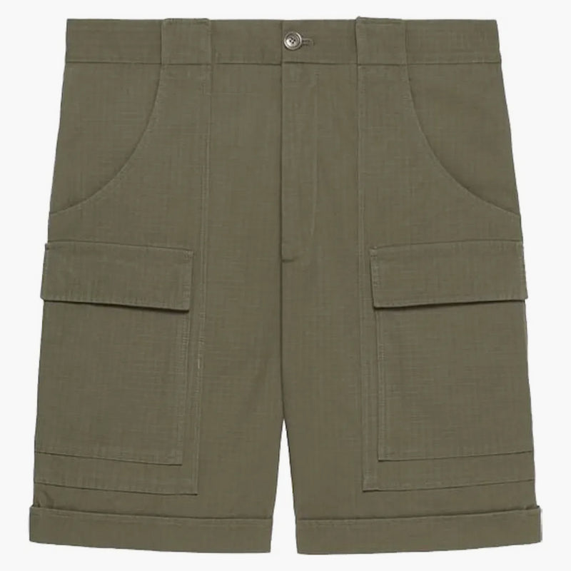 Gucci X The North Face Nylon Shorts Military Green