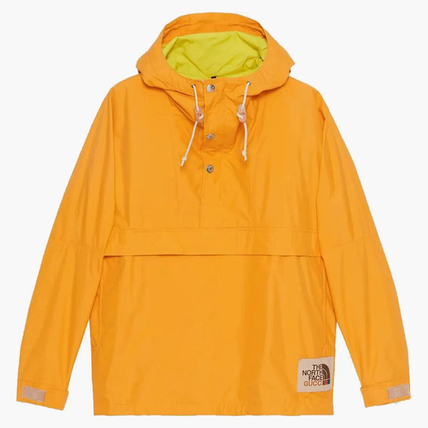 Gucci X the North Face Online Exclusive Nylon Wind Jacket Yellow