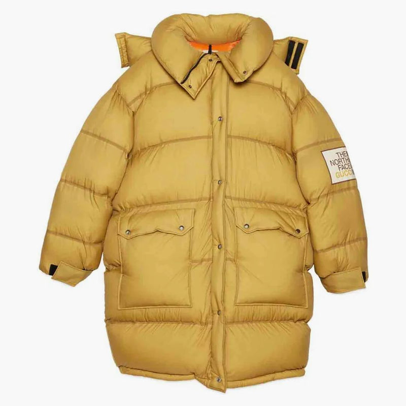 Gucci X The North Face Padded Jacket Khaki