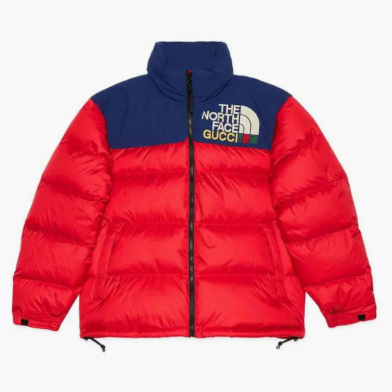 Gucci X the North Face Padded Jacket Red/Blue