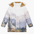 Gucci X the North Face Padded Jacket Trail Print