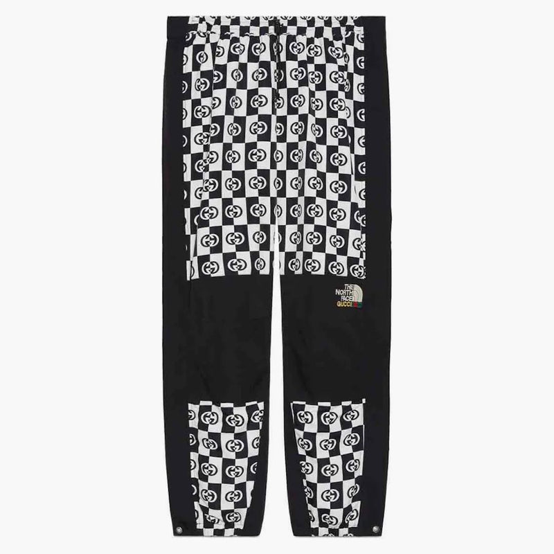 Gucci X The North Face Pant Ivory/black Checkered