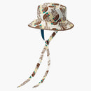 Gucci X the North Face Self Tie Nylon Hat Brown/White