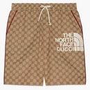 Gucci X the North Face Shorts Beige/Ebony