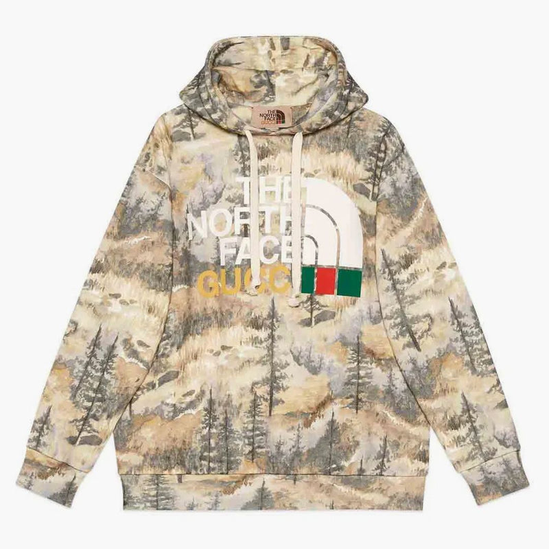 Gucci X The North Face Sweatshirt Forest Print