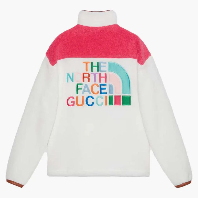 Gucci x The North Face Selda Off bianco/rosa scuro