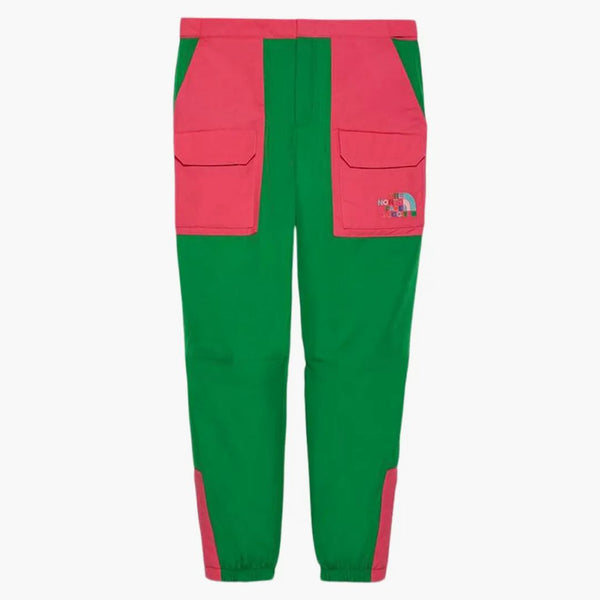 Gucci X The North Face Trousers Green Pink