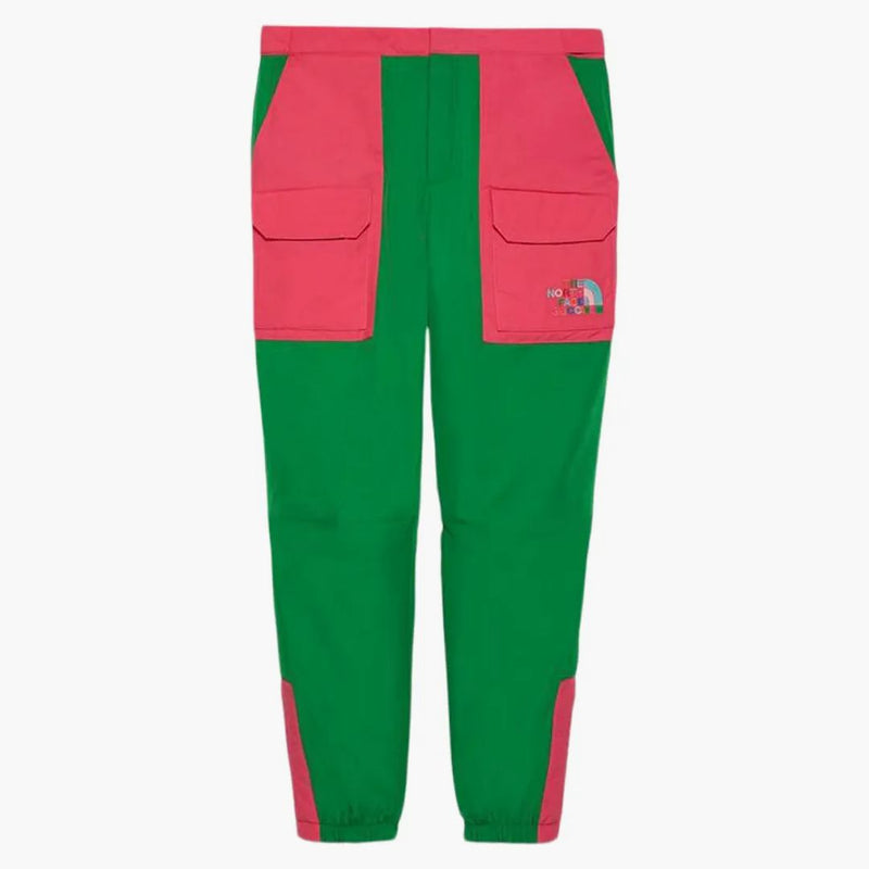 Gucci X the North Face Trousers Green Pink