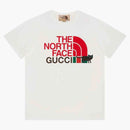 Gucci x La camiseta de la cara norte fuera de color blanco