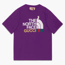 Gucci X the North Face T-Shirt Purple