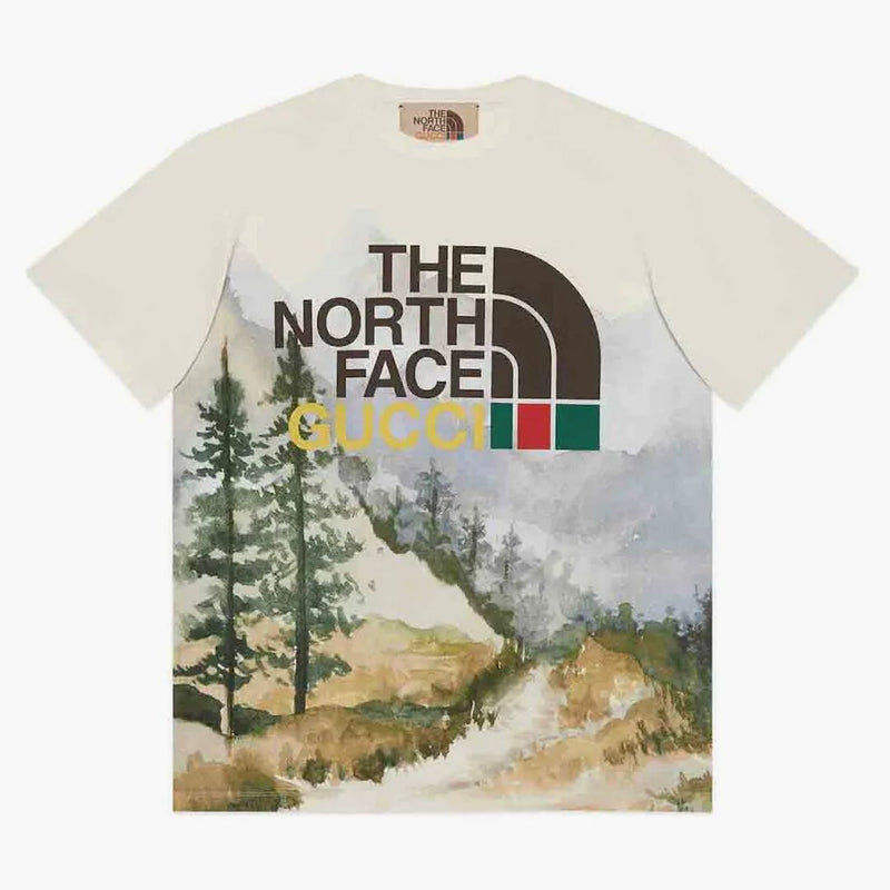 GUCCI X Tričko s tričkem North Face