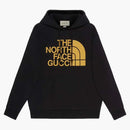 Gucci x The North Face Web Print Bavlny mikina černá