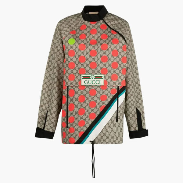 Gucci X The North Face Windbreaker Beige Red