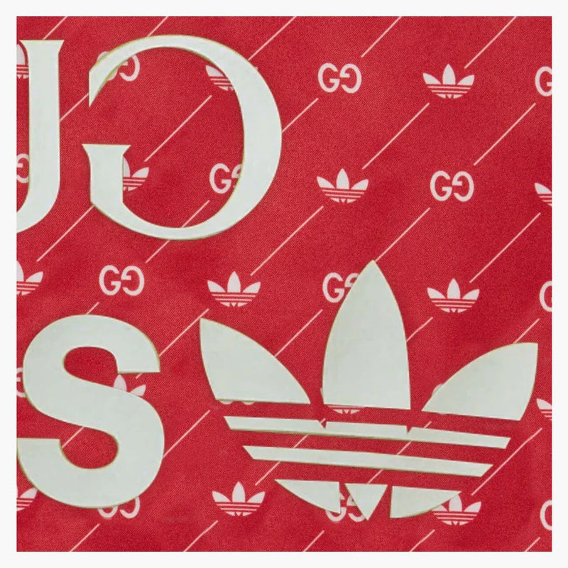 Gucci X Adidas Acetate Jacket Pink/red/dark Blue