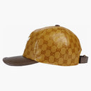 Gucci x adidas baseball has Brown