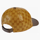 Gucci x adidas baseball has Brown