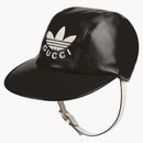 Gucci x adidas baseball has with Chin Strap Black