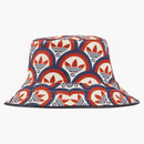 Gucci x adidas Bucket has red/blue