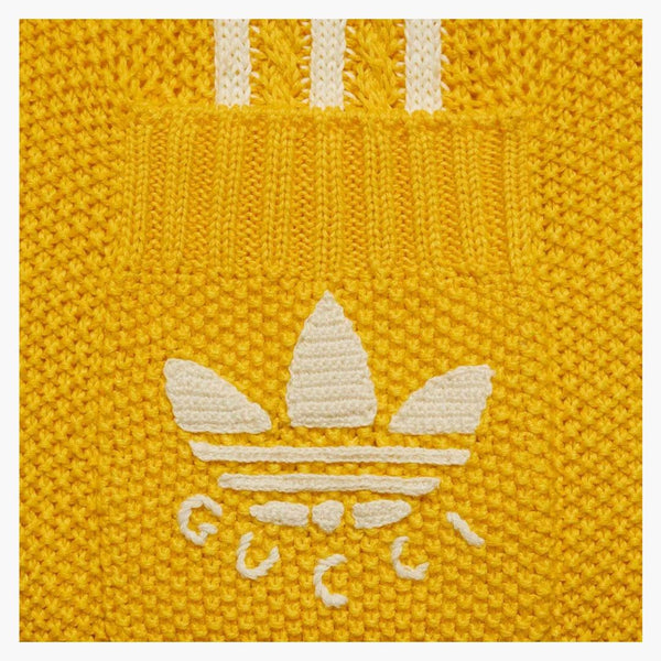 Gucci x adidas cardigan gul