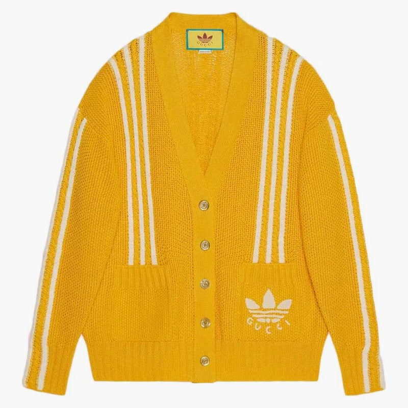 Gucci x Adidas Cardigan Yellow