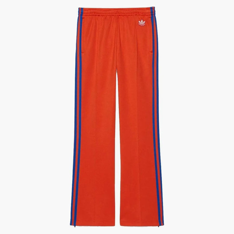 Gucci X Adidas Cotton Jersey Jogging Pant Orange/Blue