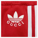 Gucci x adidas bomullströja kjol ljusröd