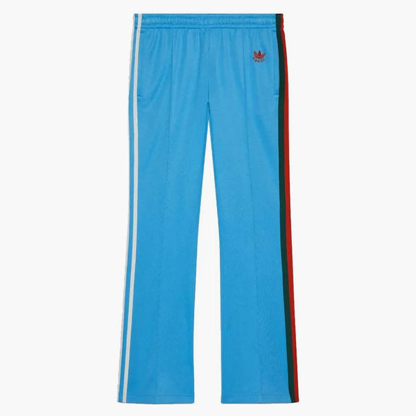 Gucci X Adidas Cotton Jersey Sweatpants Light Blue
