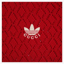 Gucci x adidas algodón polo rojo