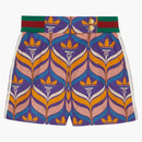 Gucci x adidas bavlněné šortky multicolor