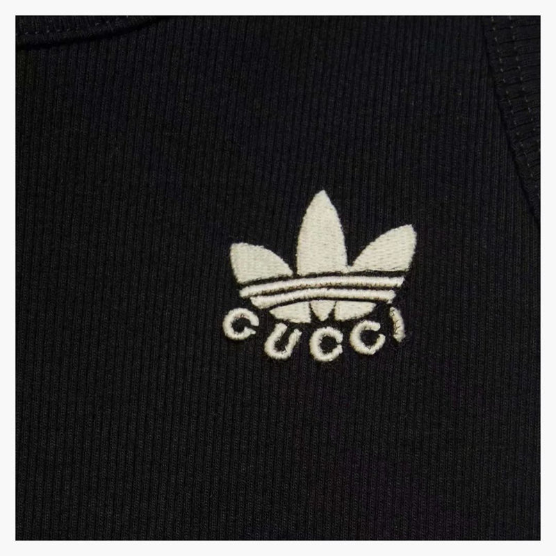 Gucci X Adidas Cotton Tank Top Black