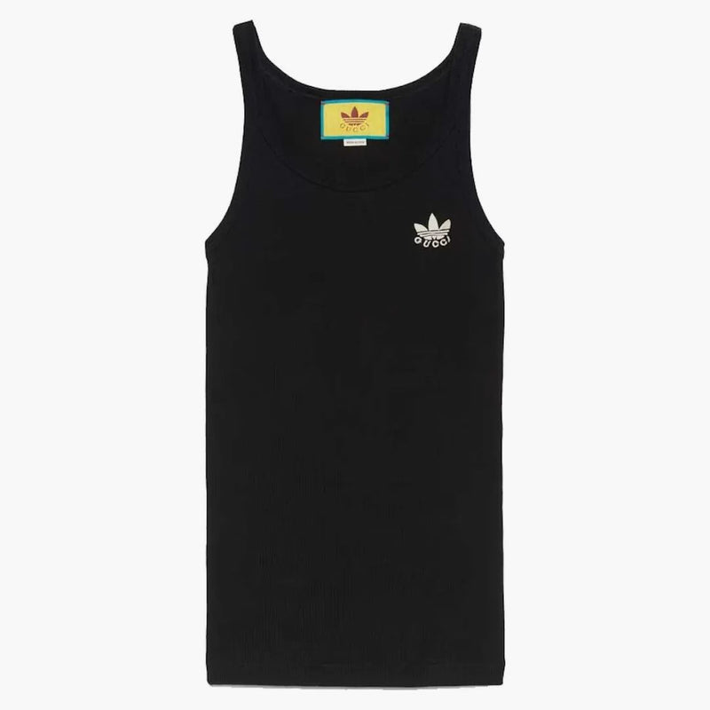 Gucci X Adidas Cotton Tank Top Black