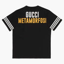T-shirt di cotone Gucci X Adidas Nero/multicolore