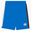 Gucci x adidas elastická viskóza krátká modrá