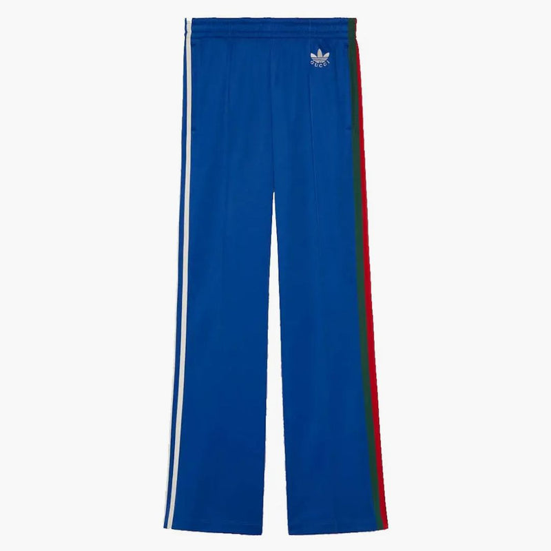 Gucci X Adidas Flared Jogging Pants Cobalt Blue