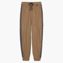 Gucci X Adidas Gg Canvas Pant Beige/ebony