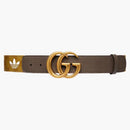 Gucci X Adidas GG Marmont Belt Beige/Brown