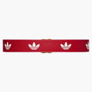 Gucci X Adidas Gg Marmont Belt Red