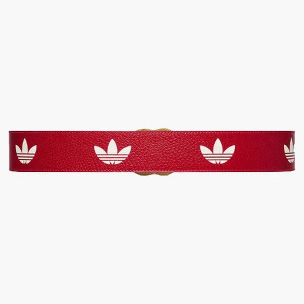 Gucci x adidas gg marmont cinturón rojo