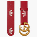 Gucci X Adidas Gg Marmont Belt Red