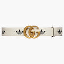 Gucci x Adidas GG Marmont Belt White/Black