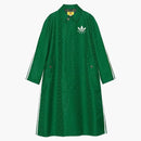 Gucci X Adidas GG Treffoil Jacquard Coat Green