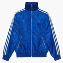 Gucci X Adidas GG Treffoil Jacquard Jacket Cobalt Blue