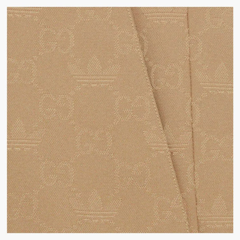 Gucci X Adidas Gg Trefoil Jacquard Shorts Beige