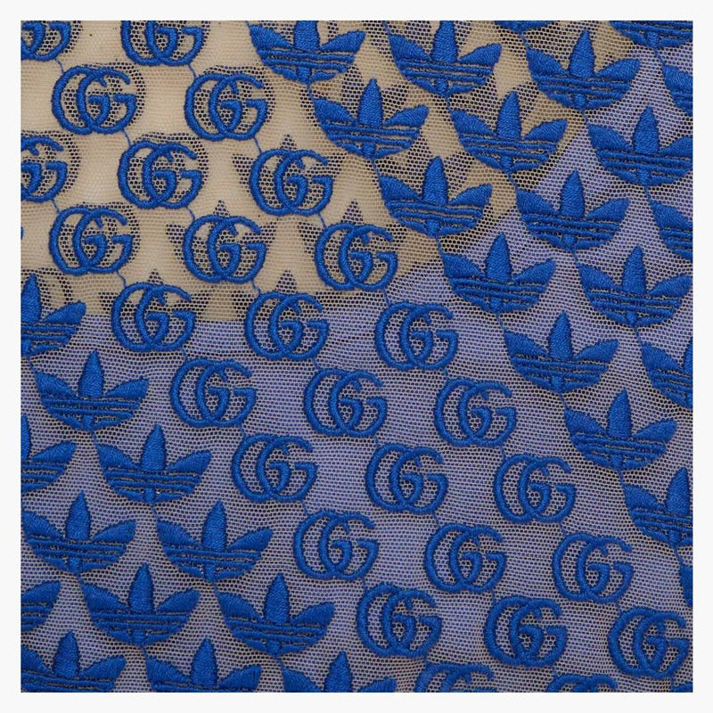 Gucci x adidas GG Tiulle Top Blue