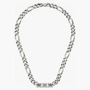 Gucci X Adidas Gourmette Chain Necklace Silver
