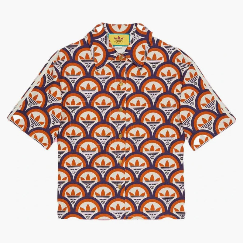 Gucci X Adidas Interlocking G e Treffil Shirt multicolore