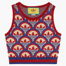 Gucci X Adidas Jacquard Top Red/Blue