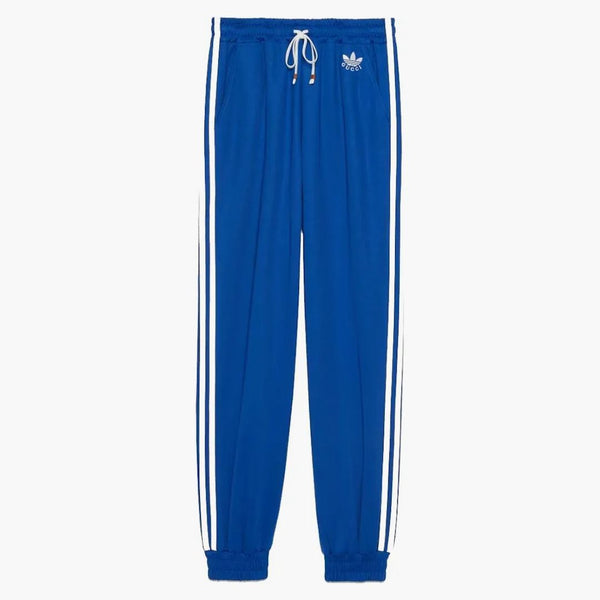 Gucci X Adidas Jersey Jogging Pant Blue
