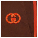 Gucci X Adidas Jersey Pant Dark Brown