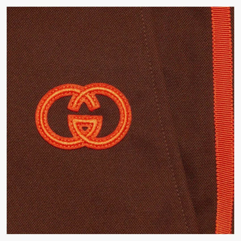 Gucci X Adidas Jersey Pant Dark Brown